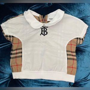 Girl Toddler Burberry Check Shirt